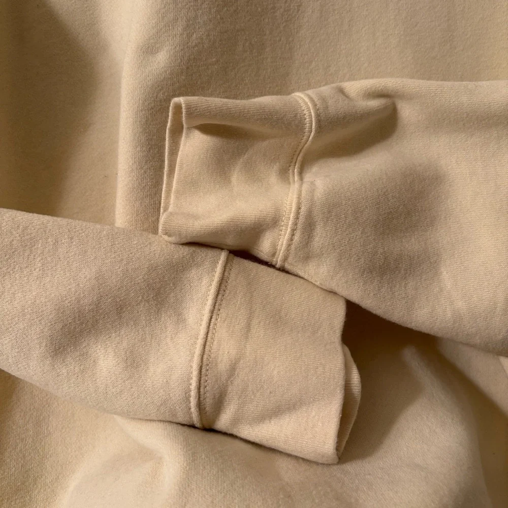 Polo Ralph Lauren Cream Shawl Collar Sweatshirt Boys Size Large 14-16